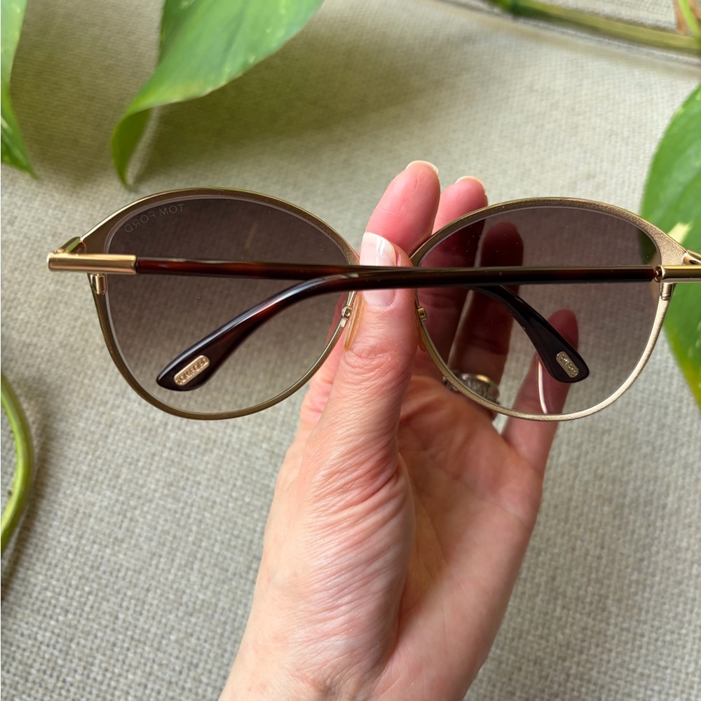Tom Ford | Penelope Metal Butterfly Sunglasses - Picture 5 of 7